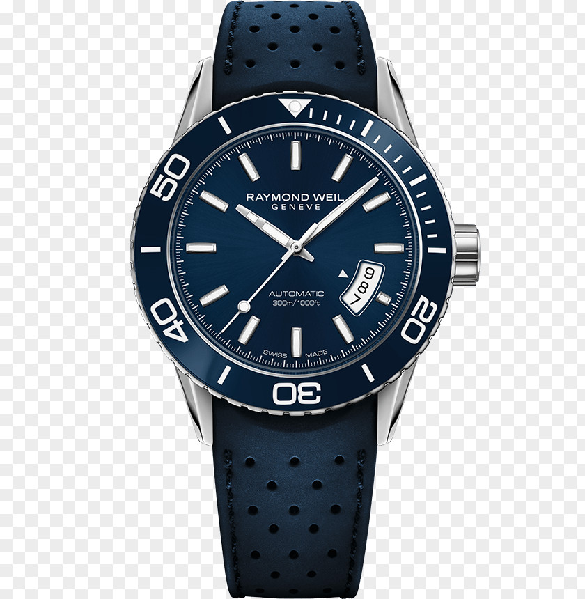 Watch Raymond Weil Automatic Diving Jewellery PNG