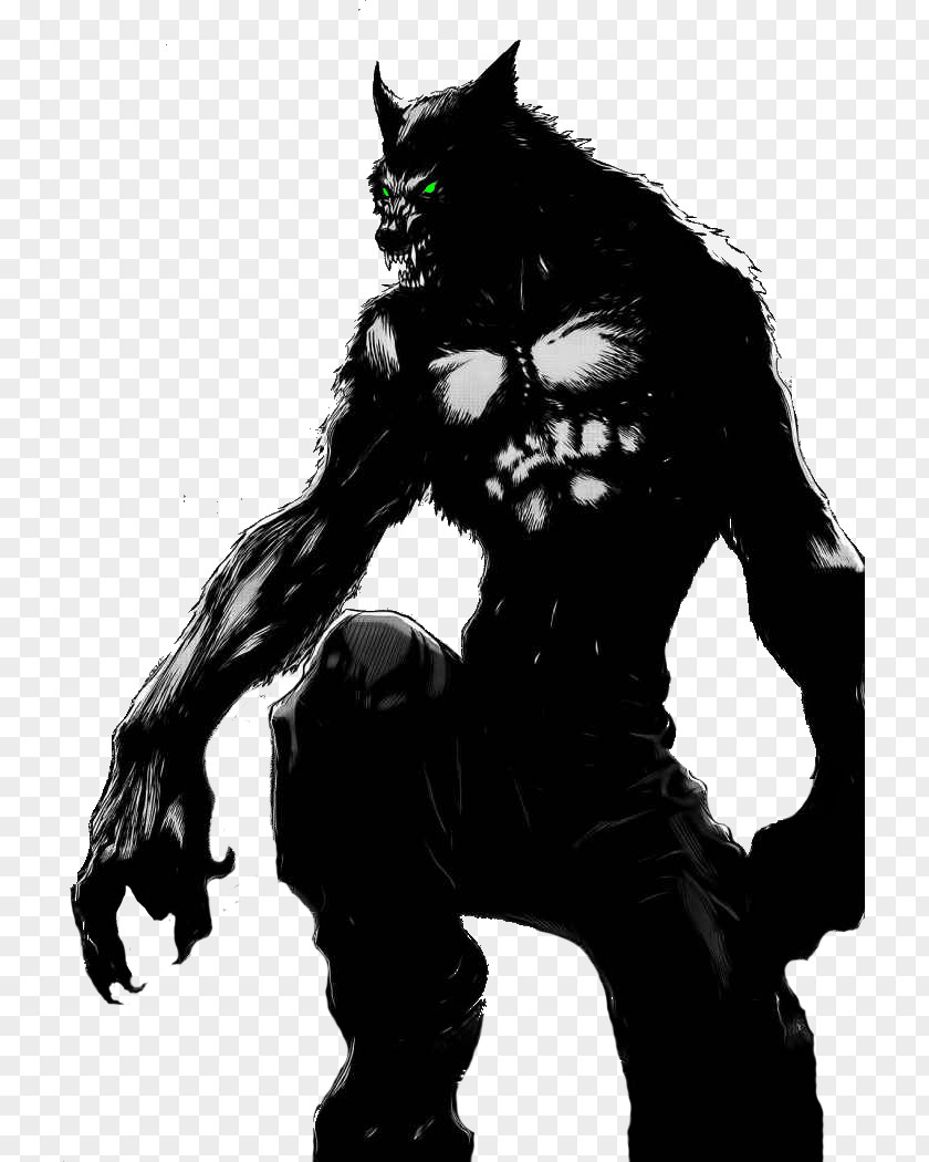 Werewolf Gray Wolf Guy Dance In The Vampire Bund PNG