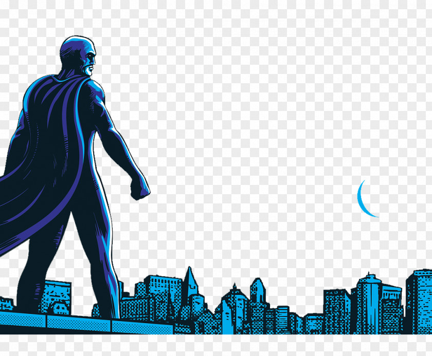 Batman Cartoon Lonely Figure Joker PNG