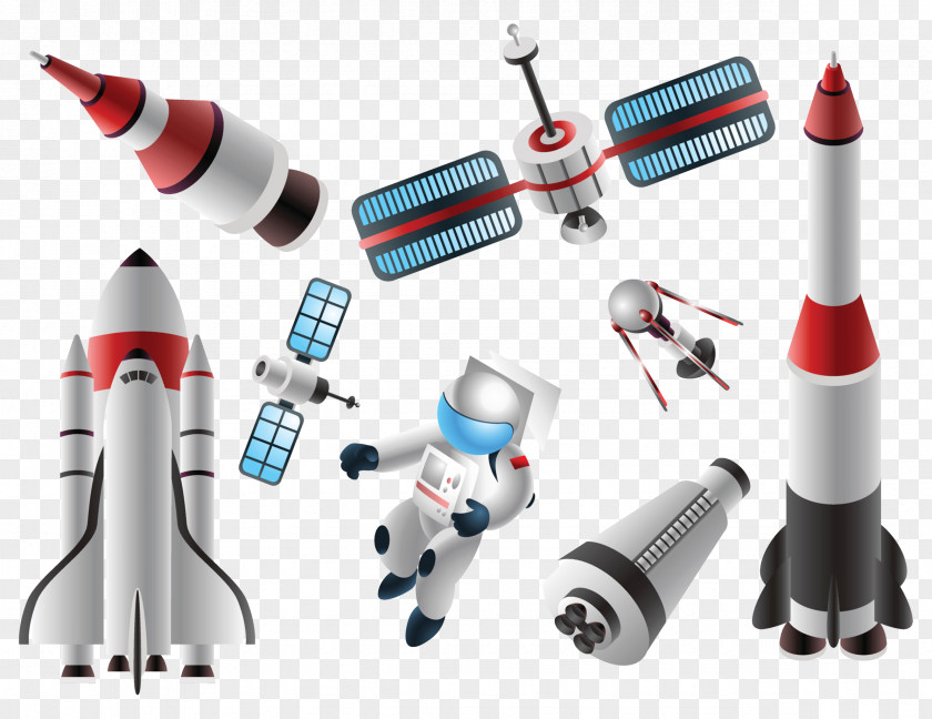 Cosmic Astronauts Astronaut Space Race Spacecraft Rocket Outer PNG