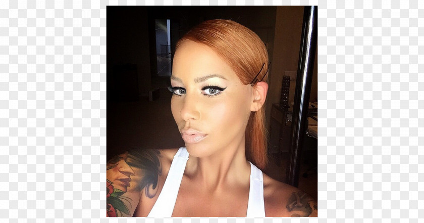 Hair Amber Rose Artificial Integrations Hairstyle Long PNG