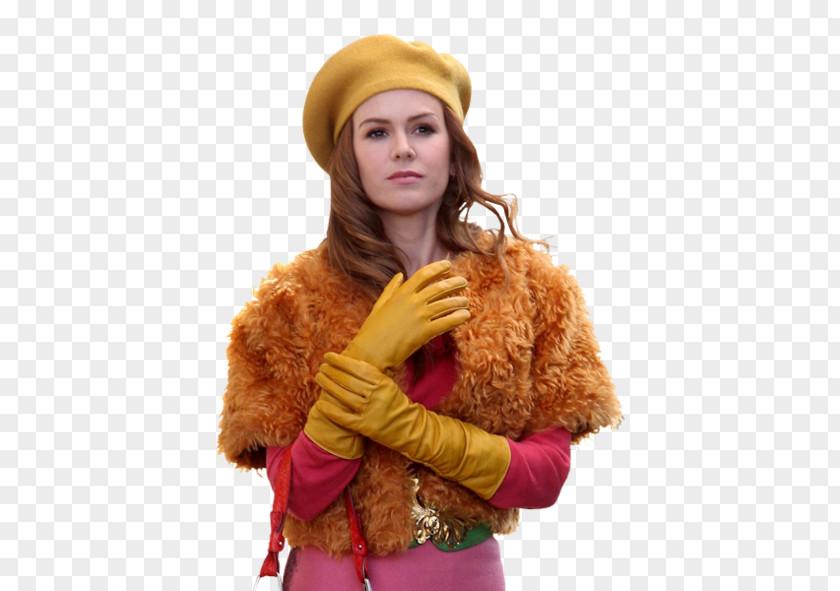 Isla Fisher Glove Fur Clothing Leather Confessions Of A Shopaholic PNG