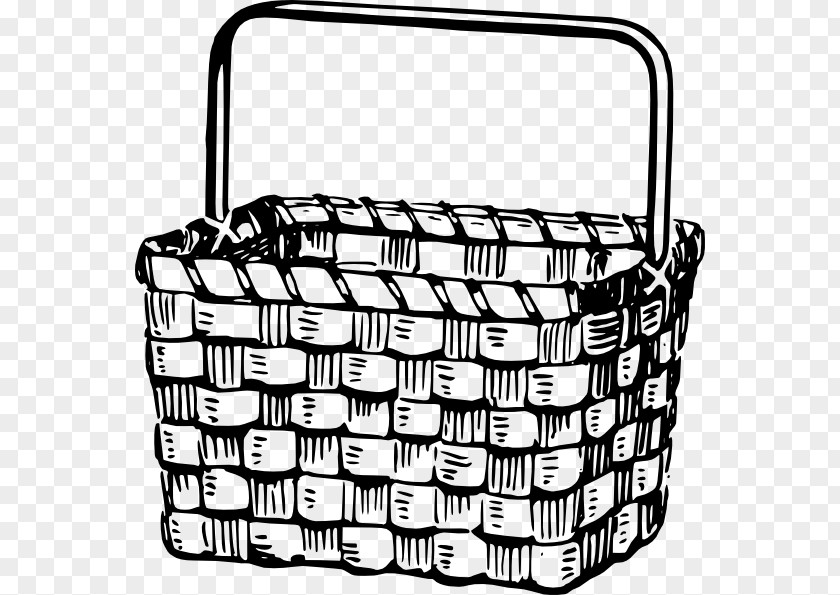 Picture Of Picnic Basket Easter Clip Art PNG