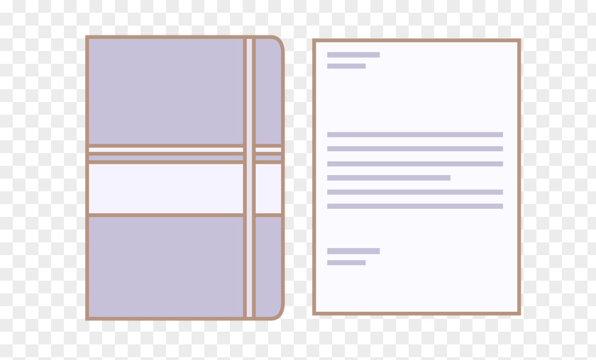 Purple Notebook Paper Brand Pattern PNG
