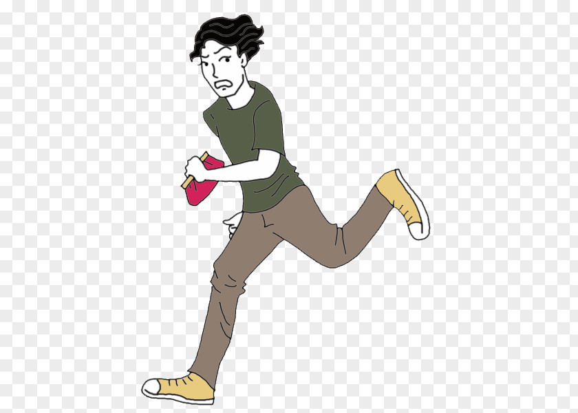 Strike Animation Running Cartoon PNG