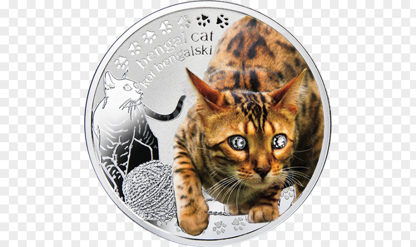 Coin Bengal Cat California Spangled Dragon Li Toyger Ocicat PNG