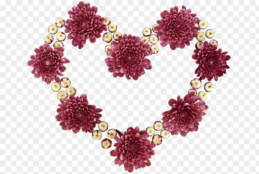 Heart Flower Desktop Wallpaper Love PNG