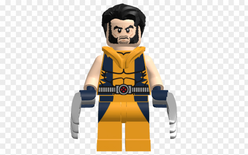 Hugh Jackman Wolverine LEGO Product Design PNG