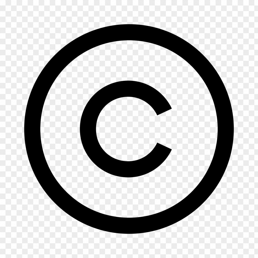 Letter C Creative Commons License Public Domain Copyright PNG