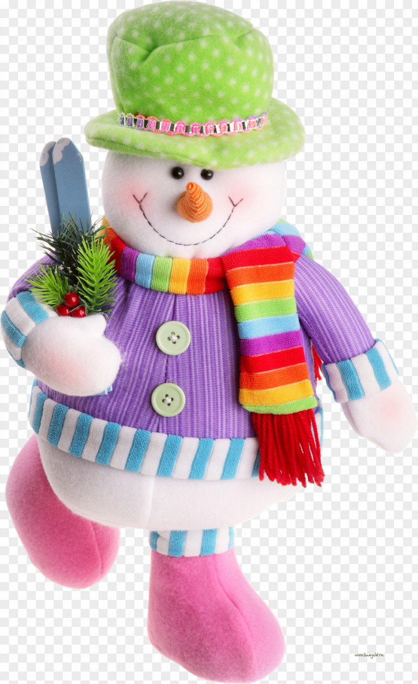 Snowman Santa Claus Reindeer Christmas PNG