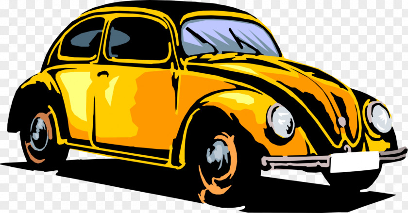 Volkswagen Beetle Car New Group PNG