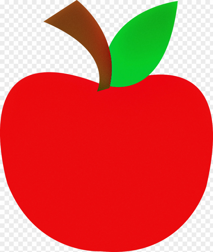 Apple Fruit Red Leaf Plant PNG