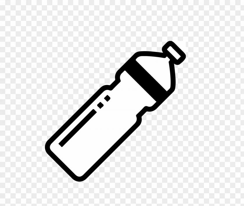 Flat Design Of Mineral Water Bottle PNG
