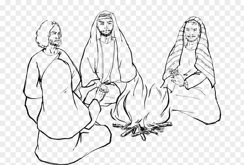 Meng Clipart Bible Gospel Of Luke Acts The Apostles Denial Peter PNG