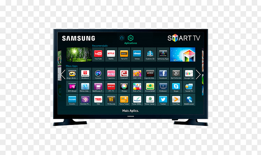 Samsung J4300 Smart TV LED-backlit LCD High-definition Television PNG