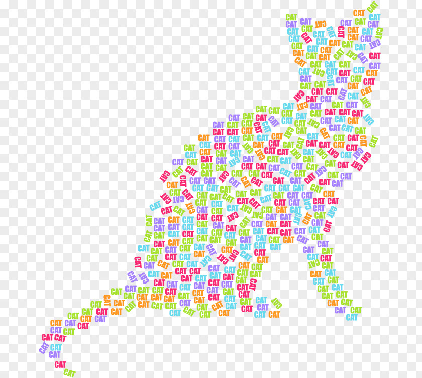 Welcome Cat Kitten Felidae Tag Cloud Clip Art PNG