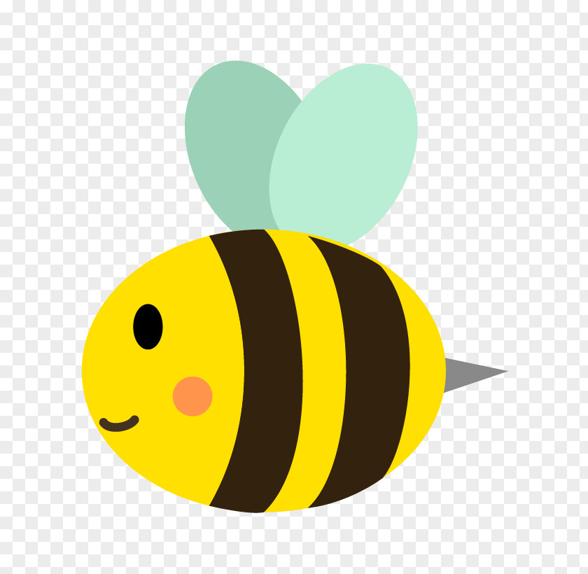 Bee Honey Smiley Butterfly PNG