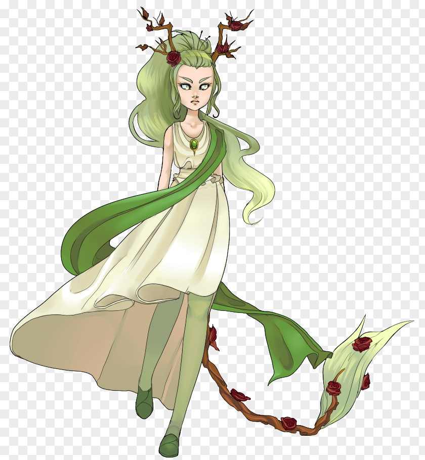 Flower Costume Design Fairy Cartoon PNG