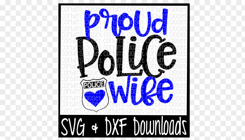 God Bless Police Officer AutoCAD DXF Badge PNG