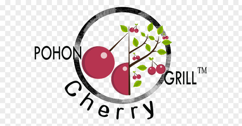 Halal Bi Pohon Cherry Grill Brand Logo Pork Pie PNG