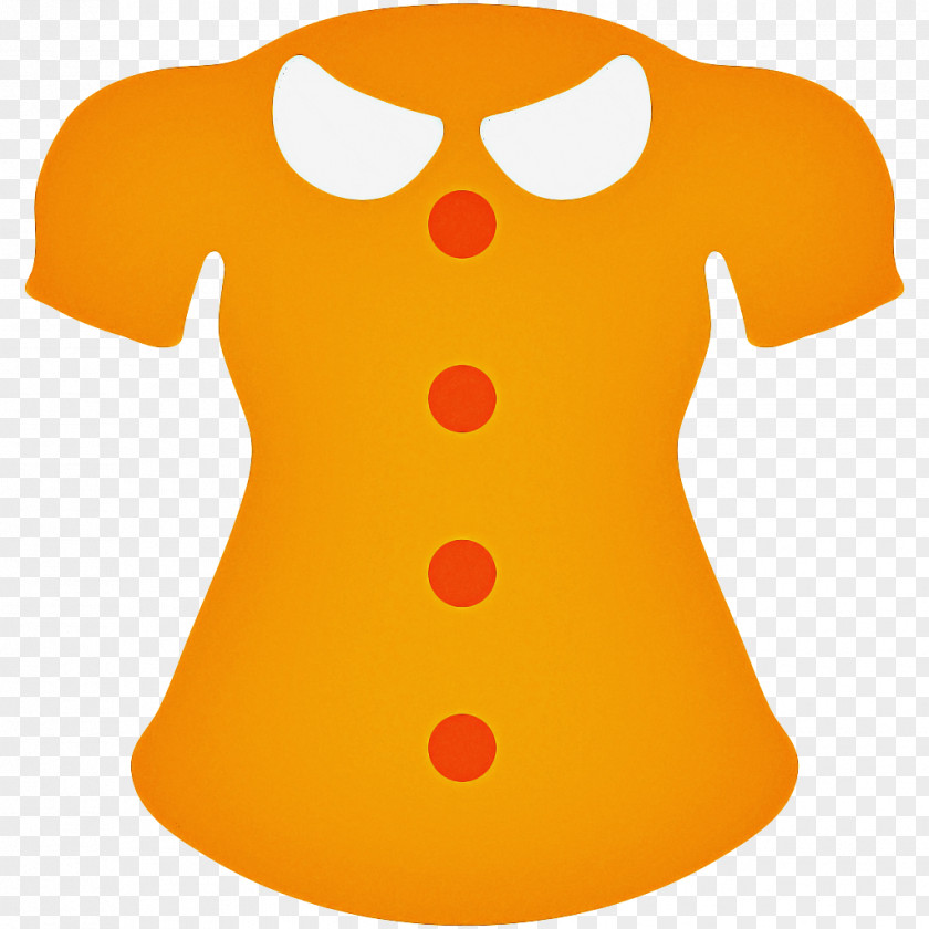 Orange Clothing Background PNG