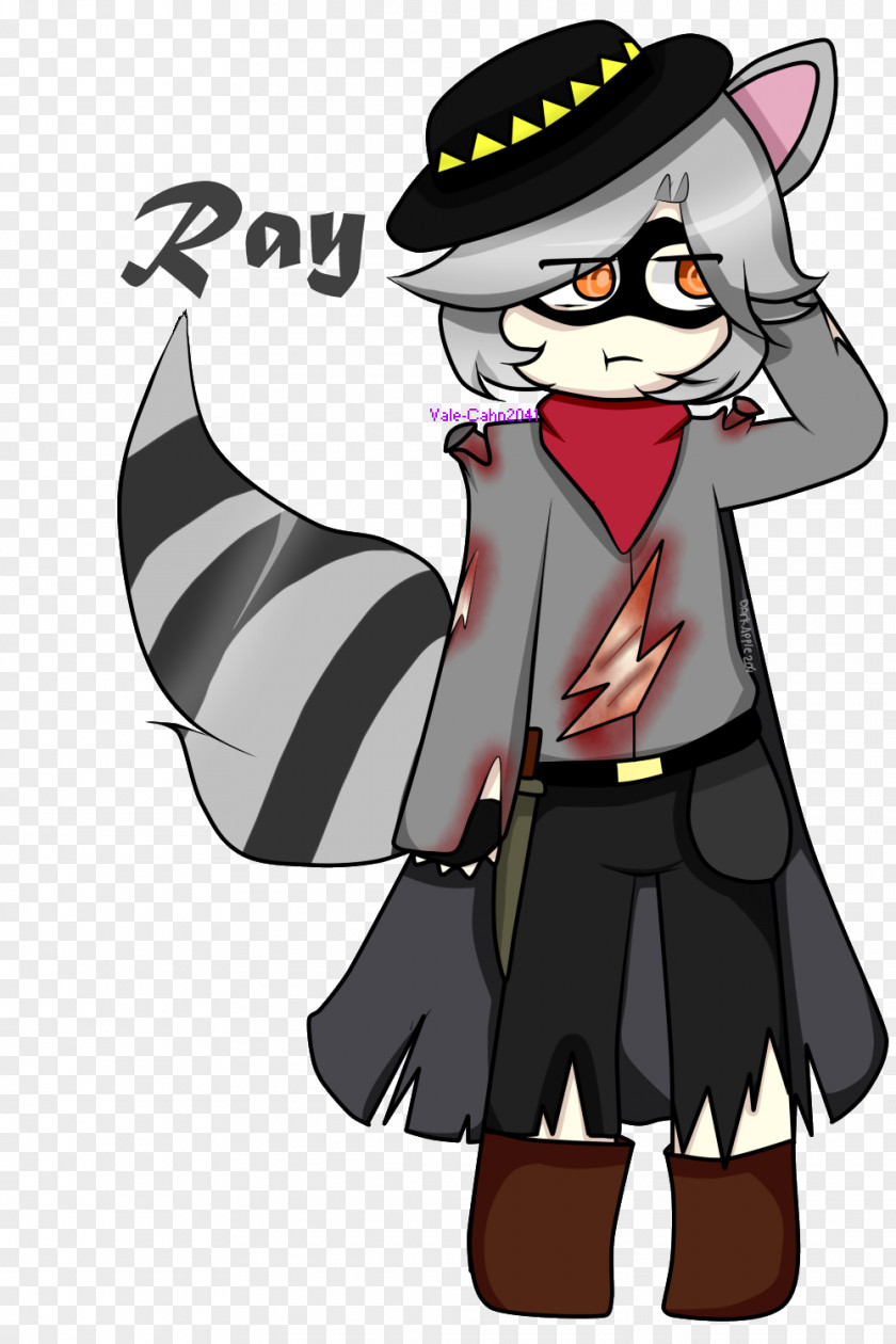 Raccoon Fan Art Digital PNG