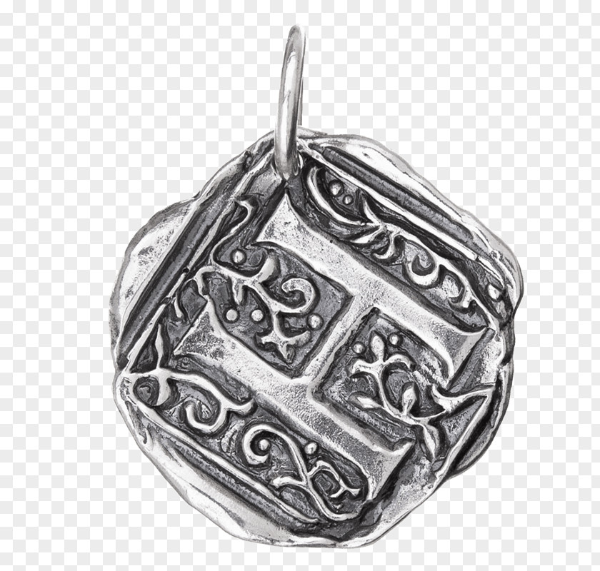 Silver Locket White PNG