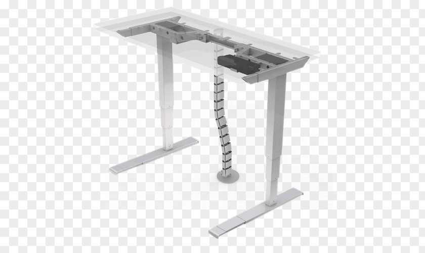 Table Sit-stand Desk Furniture Metal PNG