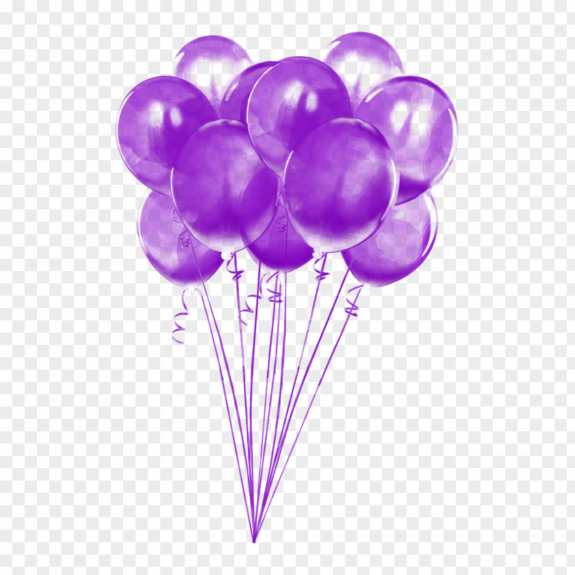 Balloon Clipart Purple Balloons Birthday Image Photography PNG