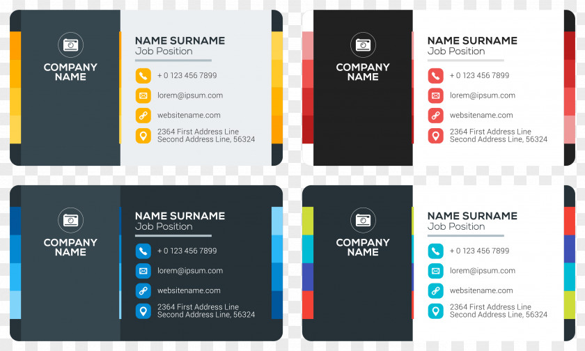 Personalized Business Cards Design Card Visiting PNG