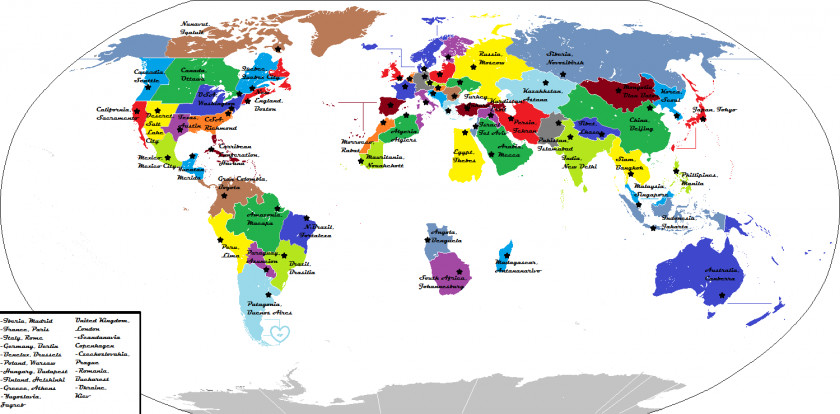 World Map Foreign Relations Of India Israel China Policy PNG