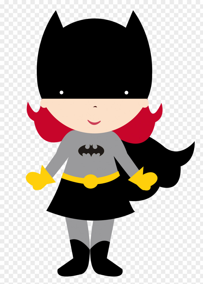 Batgirl Superhero Alphabet Letter PNG