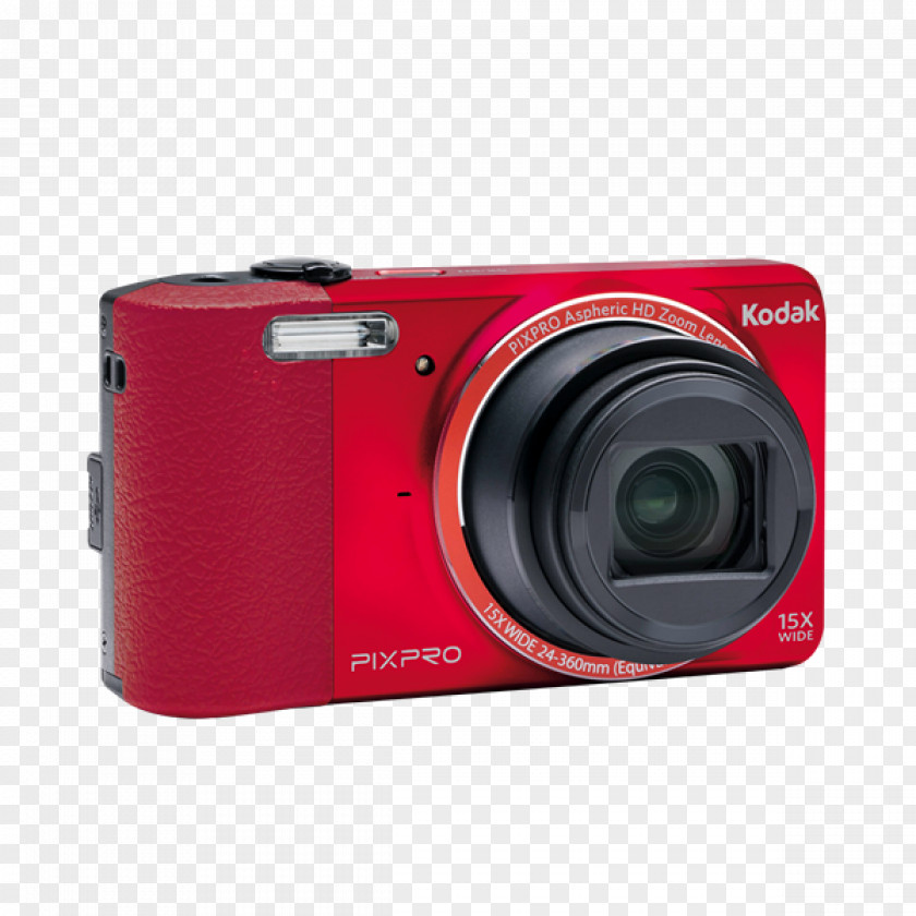 Camera Point-and-shoot Kodak PIXPRO AZ252 Zoom Lens PNG