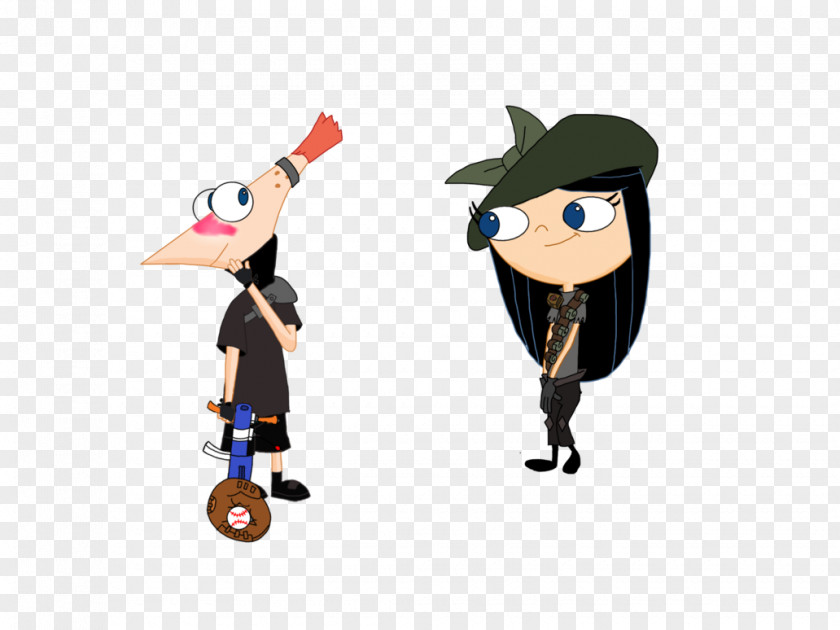 Isabella Garcia-Shapiro Phineas Flynn Ferb Fletcher Dimension Fan Art PNG