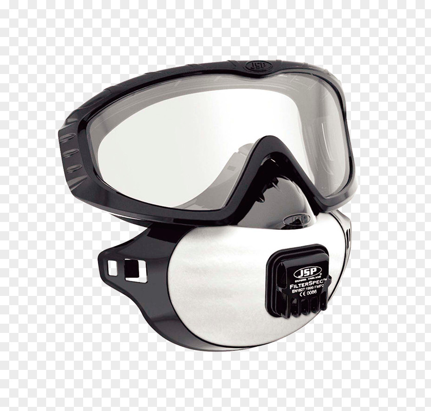 Mask Respirator Gas Goggles Eye Protection PNG