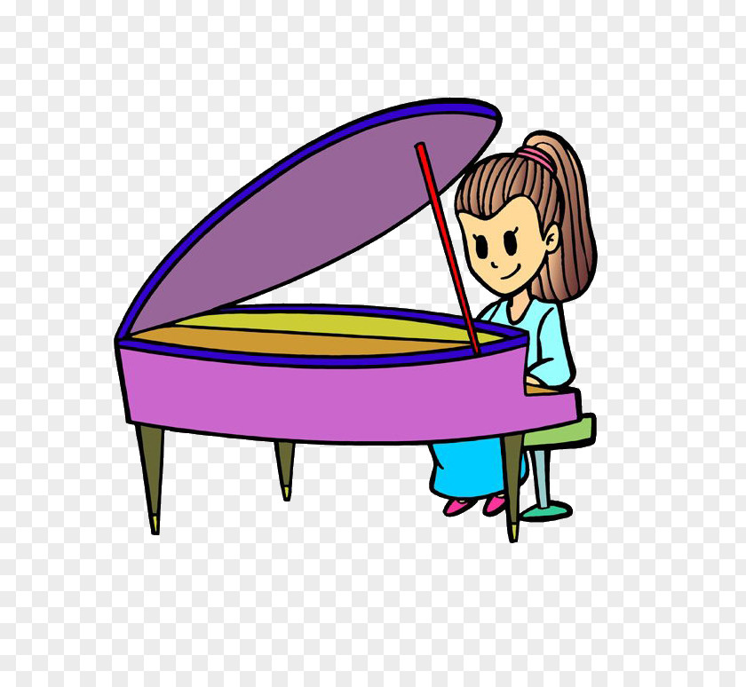 Piano Cartoon Computer File PNG