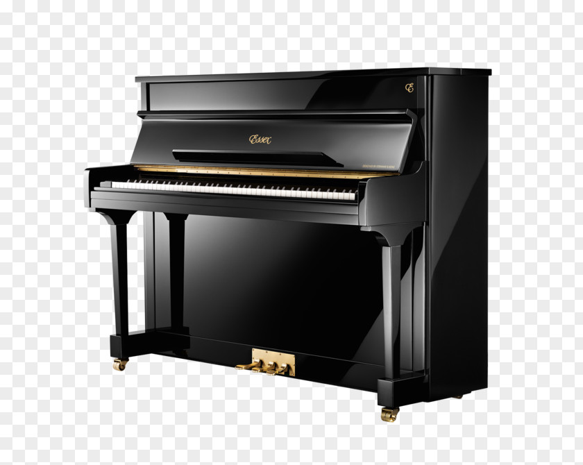 Piano Digital Electric Fortepiano Player Musical Keyboard PNG