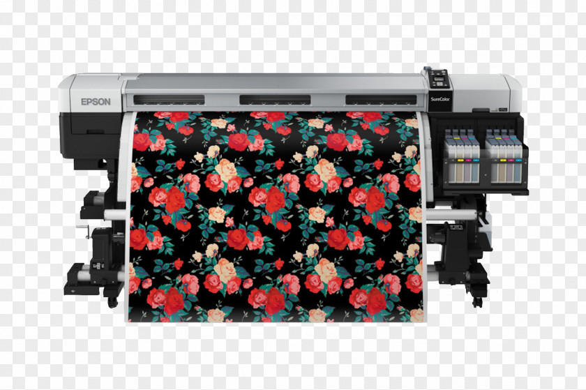 Printer Dye-sublimation Epson Textile Inkjet Printing PNG