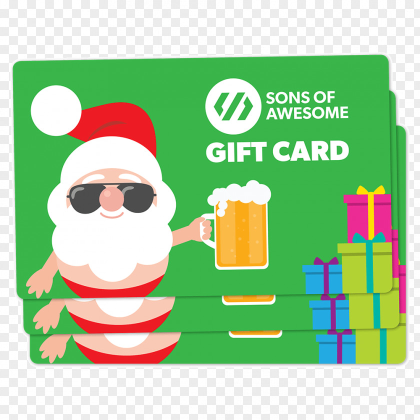 Santa Claus Gift Card Christmas Lifestyle Store PNG