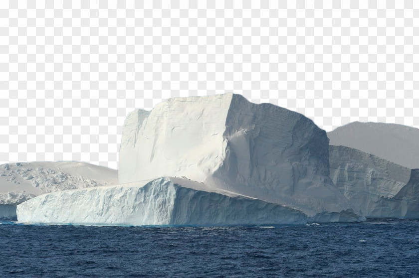 Sea Iceberg Arctic Ocean Polar Ice Cap Icon PNG