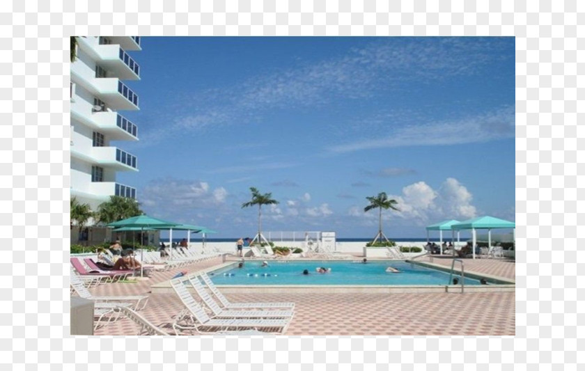 Sea Side Resort Beach Swimming Pool Apartment Property PNG