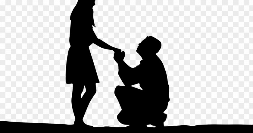 Valentine's Day Propose Marriage Proposal Girlfriend Happiness PNG