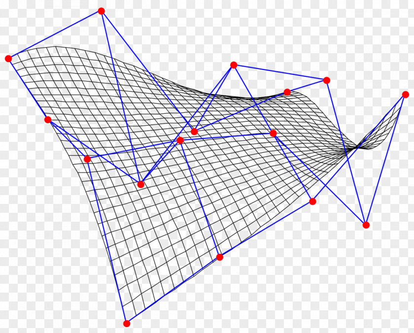 Architectural Complex Bézier Surface Curve Spline Parametric Equation PNG