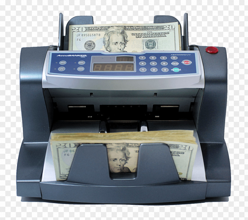 Bill Counter Currency-counting Machine Banknote Contadora De Billetes PNG