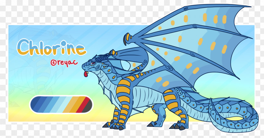 Chlorine Dragon Organism Illustration Cartoon PNG