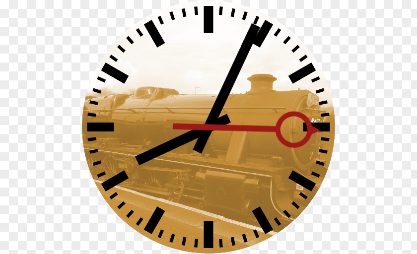 Clock Mondaine Watch Ltd. Automatic Movement PNG