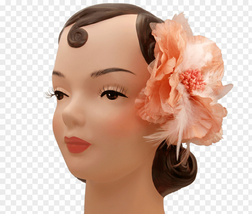 Mascara Model Headpiece Hair Tie Forehead PNG
