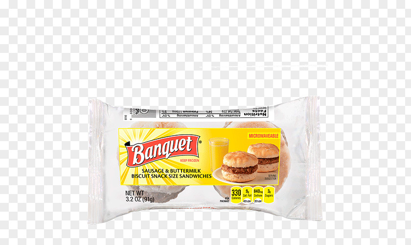 Sausage Gravy Chicken Flavor Snack Banquet PNG