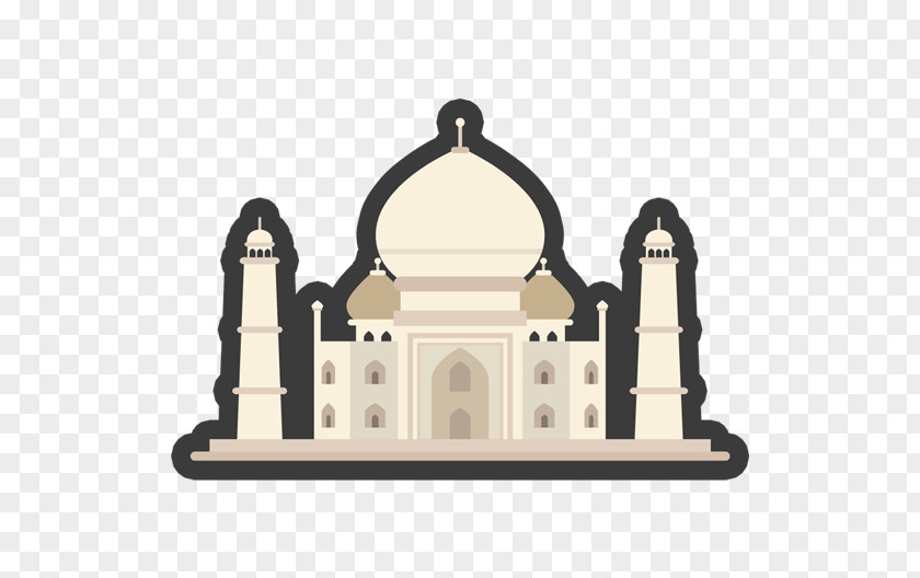 Taj Mahal Facade PNG
