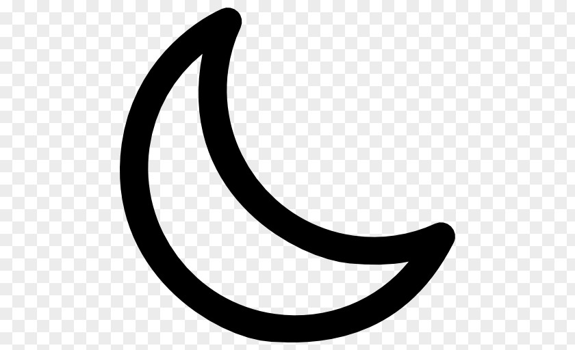 Moon Lunar Phase Crescent PNG